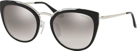 Prada Conceptual PR 20US 4BK5O0 Silver Black Ivory Plastic 